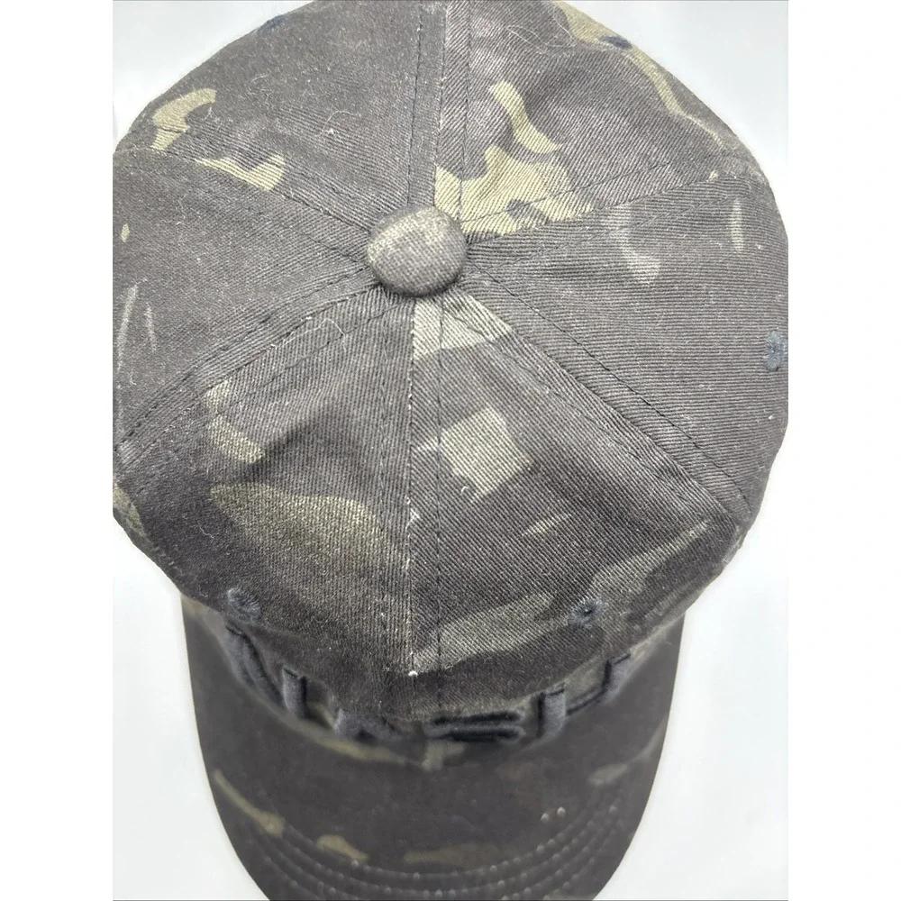 NASH Hat Cap THE NASH COLLECTION Camo Camouflage Adjustable Strap Back OSFM EUC